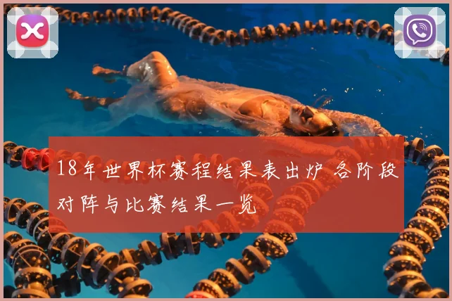 18年世界杯赛程结果表出炉 各阶段对阵与比赛结果一览