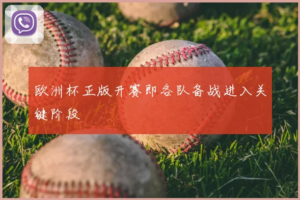 欧洲杯正版开赛即各队备战进入关键阶段